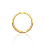 Dual Tone Wedding Band