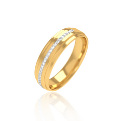 Adrian Wedding Band for Him
