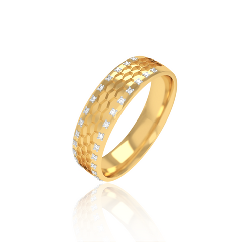 Brice Wedding Band for Him