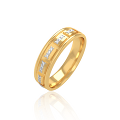 Cary Wedding Band for Him