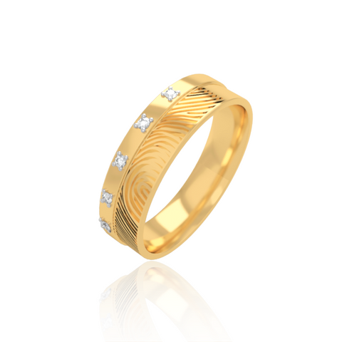 Skye Wedding Band for Him