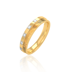 Skye Wedding Band For Her