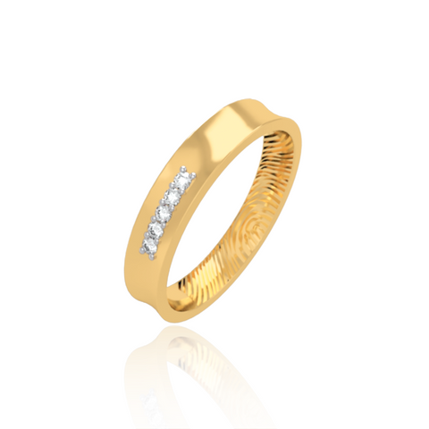 Ira Wedding Band For Her