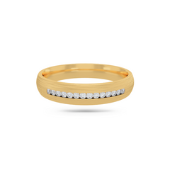 Abril Wedding Band For Her