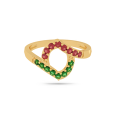Gemini Gemstone Ring