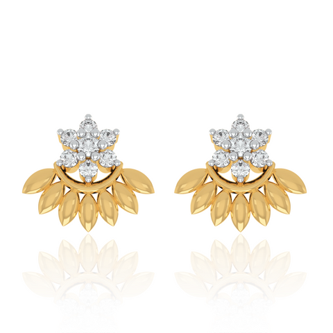 Sarah 7 Stone Diamond Earring