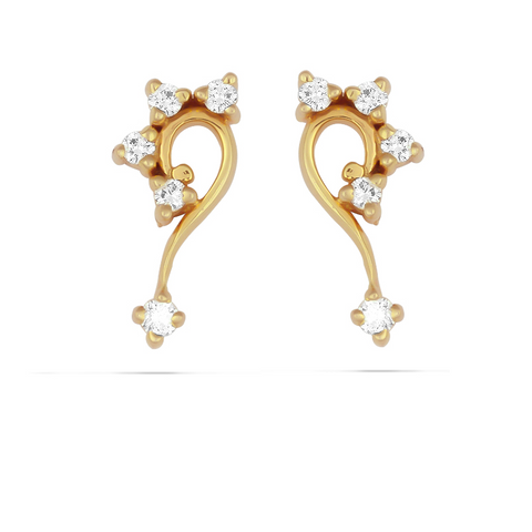 Leah Diamond Earring